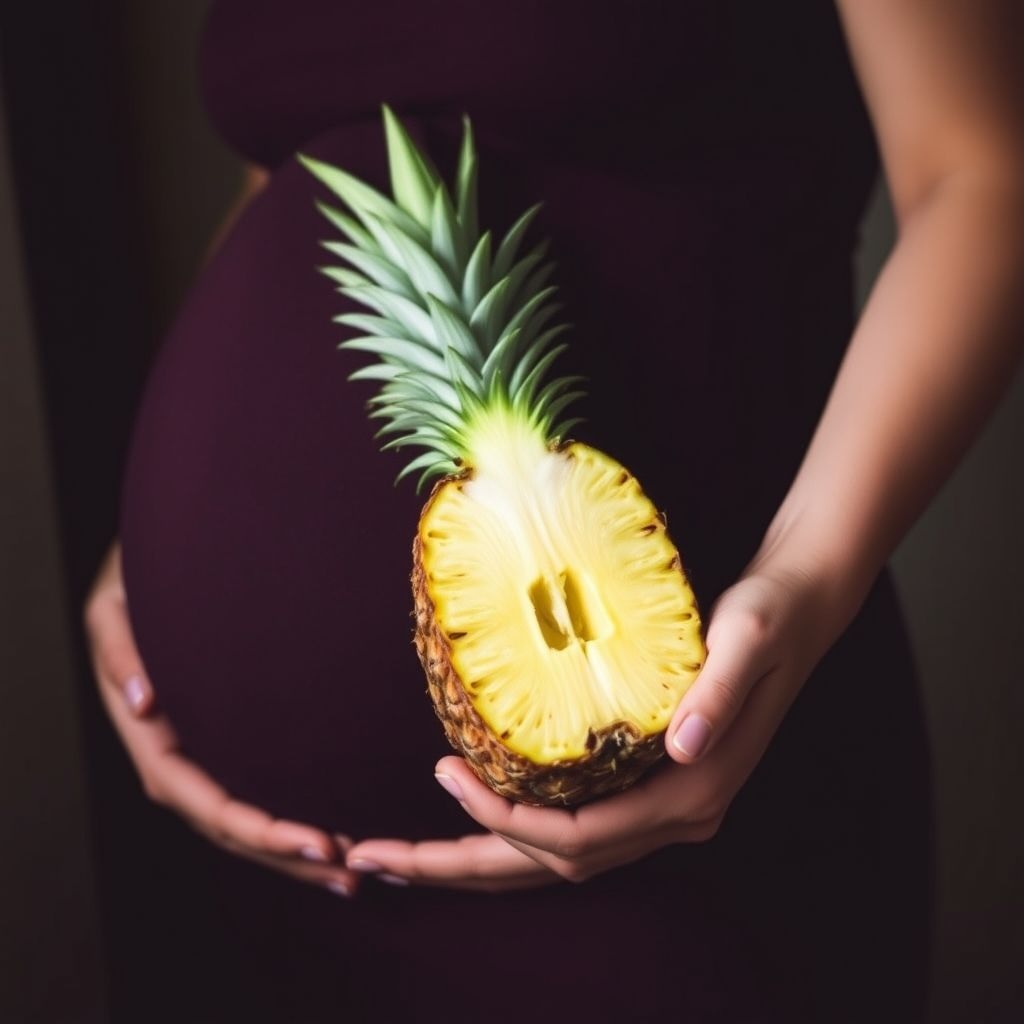 ananas beremennost